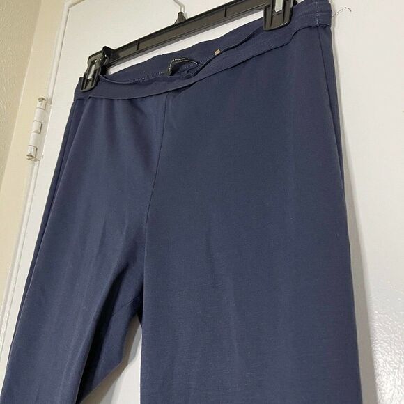 ELIE TAHARI navy knit skinny Slim ankle pants size us 4 - Picture 3 of 7